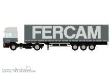 Minis LC4070 - MAN F90 Gardinenplanen-Sattelzug FERCAM (IT)