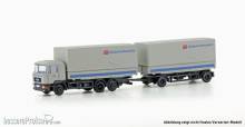 Minis LC4634 - MAN F90, 3-achs Wechselpritschen-Hängerzug DB Güterkraftv.