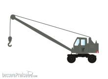 Minis LC4704 - Fuchs F 301 Kran, Gittermast, DBP Fernmeldetechnik