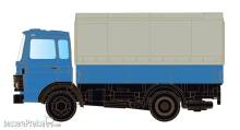 Minis LC4801 - Magirus MK 130M8 mit Pritsche/Plane, neutral