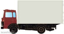 Minis LC4831 - DAF 900 mit Koffer, neutral