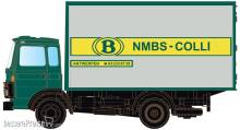 Minis LC4833 - DAF 900 mit Koffer - SNCB (NMBS-Colli) (B)