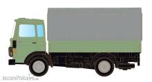 Minis LC4860 - Renault JK75 mit Pritsche/Plane, neutral