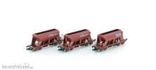 Jägerndorfer Collection LC66305 - 3er Set Schüttgutwagen RAG, Ep.IV-V, Exkl. Lemke
