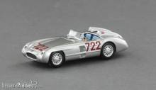 LEGRAND LE87302 - Mercedes Benz 300 SLR Roadster, No.722 silber, 2 K-Stützen