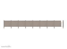 Peco LK-744 - Betonzaun