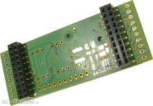 Zimo LOKPL96BS - Lok-Platine mit Löt-Pads, passend zu MX696S, MX696V - 68 x 26 x 8 mm