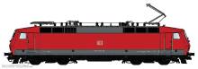 L.S. Models LS16088DC - E-Lok BR 120.2 DB Regio, Ep.VI - Lemke
