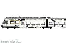 L.S. Models LS17203DCS - Triebzug RABe 525 NINA, 3-tlg. BLS/Westside, Ep.VI, Sound - Lemke