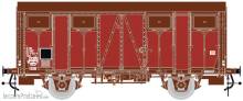L.S. Models LS31302 - Ged. Güterwagen Gms OCEM Permaplex, Ep.IVa