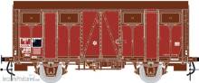 L.S. Models LS31306 - Ged. Güterwagen OCEM K29 Permaplex SNCF, Ep.IVa