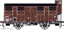 L.S. Models LS31313 - Ged. Güterwagen Kf 19 OCEM SNCF, Ep.IIIb