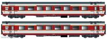 L.S. Models LS40078AC - 2er Set GC Personenwagen A8u SNCF, Ep.IV, Capitole, AC