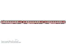 L.S. Models LS40082DC - 3er Set GC Personenwagen A3rtux+A8tu+A8u SNCF, Ep.IV, Capito - Lemke