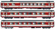 L.S. Models LS40805DC - 3er Set GC Personenwagen SNCF, Ep.IV, Etendard, C
