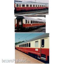L.S. Models LS46273 - Rheingold IC Set 1.Kl.Abteilwagen 1.Kl.Großraumw.Clubw. IVb - Lemke
