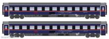 L.S. Models LS97038-2N - 2er Set Personenwagen Bmz ÖBB Nigjtjet, Ep.VI, DANI