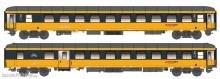 L.S. Models LS98997N - 2er Set Nachtzugwagen Bdcm + Bcmz Regiojet, Ep.VI
