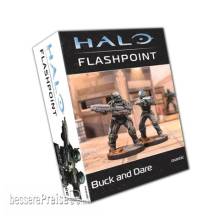 Mantic MAGHAU201 - Buck and Dare (retail versions) HALO Flashpoint