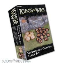 Mantic MAGKWM136 - KINGS OF WAR Scenario and Objective Token Set