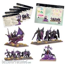 Mantic MAGKWV104DEU - Kings of War Champions Latheal Voidheart Company Box [DEU]