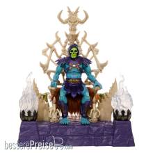 Mattel MATTHXX63 - Masters of the Universe: New Eternia Masterverse Actionfigur Skeletor & Throne 18 cm