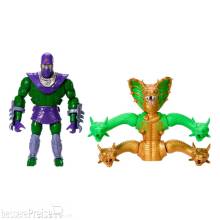 Mattel MATTJBN07 - MOTU x TMNT: Turtles of Grayskull Deluxe Actionfigur King Hiss 14 cm