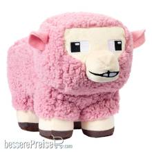 Ein Minecraft Film Plüschfigur Rosa Schaf 20 cm