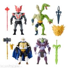 Mattel MATTJFX05 - Masters of the Universe Origins Actionfiguren 4er-Pack heo exclusive 14 cm