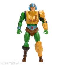 Mattel MATTJJB48 - Masters of the Universe Masterverse Vintage Collection Actionfigur Man-At-Arms 18 cm