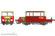 REE Modeles MB-111 - DU65 T 151 of RATP, red roof, Era III-IV - ANALOG DC