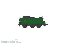 REE Modeles MB-139 - 25 m3 Tender 25 A 50 SNCF, TIA, SNCF green red fillets (only for scenery purpose) Era III