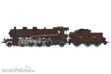 REE Modeles MB-155 - 141 4-1126 + Tender 23.526 CHOCOLATE Color CREIL NORTH Era II - ANALOG