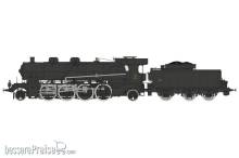 REE Modeles MB-156 - 141 A 13 + Tender 23 B 10 Black CREIL SNCF Era III - ANALOG