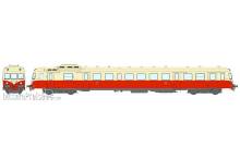 REE Modeles MB-162-S - X 2825 Origin, Red 605 and Cream 407, TOULOUSE, SNCF Era III - DCC SOUND