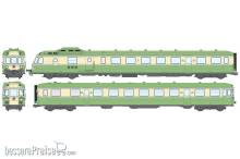 REE Modeles MB-259 - RGP 1 train set - X-2728 NOISY, Green,with kitchen Era III-IV - ANALOG