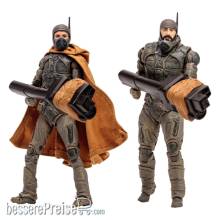 McFarlane Toys MCF10678 - Dune: Teil 2 Actionfiguren 2er-Pack Stilgar & Shishakli (Gold Label) 18 cm