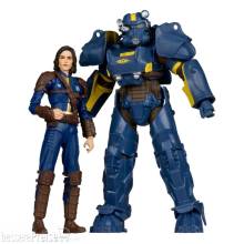 McFarlane Toys MCF11649 - Fallout 4 Statuen 2er-Pack T-60 Vault Tec & Sole Survivor 18 cm
