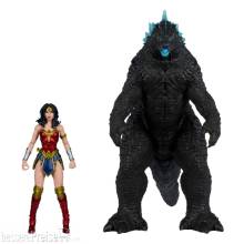 McFarlane Toys MCF13864 - DC Justice League Monsterverse DC Multiverse Actionfiguren 2er-Pack Wonder Woman Vs, Atomic Blast Godzilla 18 cm