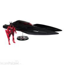 McFarlane Toys MCF15958 - Batman Beyond DC Multiverse Actionfigur mit Fahrzeug Batman & The Batmobile (Gold Label) 53 cm