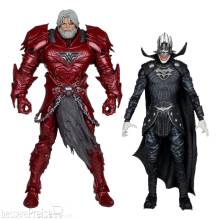 McFarlane Toys MCF17568 - DC Multiverse McFarlane Collector Edition Actionfiguren 2er-Pack #04 Batman who laughs (Knight Armor) & Merciless (Dark Multiverse) 18 cm