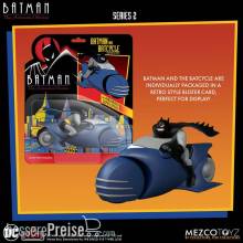 Batman the Animated Series 2 5 Points Actionfigur Batman & Batcycle 10 cm