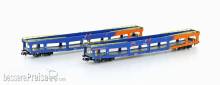Lemke Collection MF33305 - 2er Set Autotransportwagen DDm 916 ZSSK, Ep.VI - Lemke