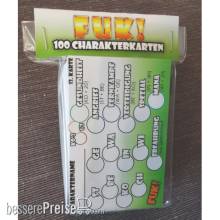 Mannifest Games MFG20011MA - FUK! 100 Charakterkarten (dt.)