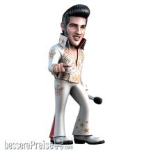 Minix MIND0093 - Minix Collectible Figurines: ELVIS - Elvis White