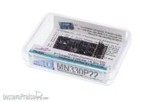 Zimo MN330P22 - Standard H0 Nicht-Sound-Decoder - 30x15,3x2,2mm - einseitig - 10+3 FA
