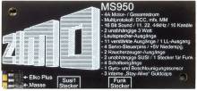 Zimo MS950 - Spur-0-Sound-Decoder - 50 x 23 x 13 mm - Audio 2 x 3 W - 4 A