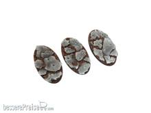 Micro Art Studio MSB00175 - Ruins Bases, Oval 75x42mm (2)