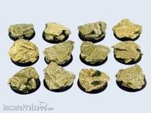 Micro Art Studio MSB00221 - Shale Bases, Round 25mm (5)