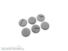 Micro Art Studio MSB00342 - Cobblestone Bases, WRound 40mm (2)